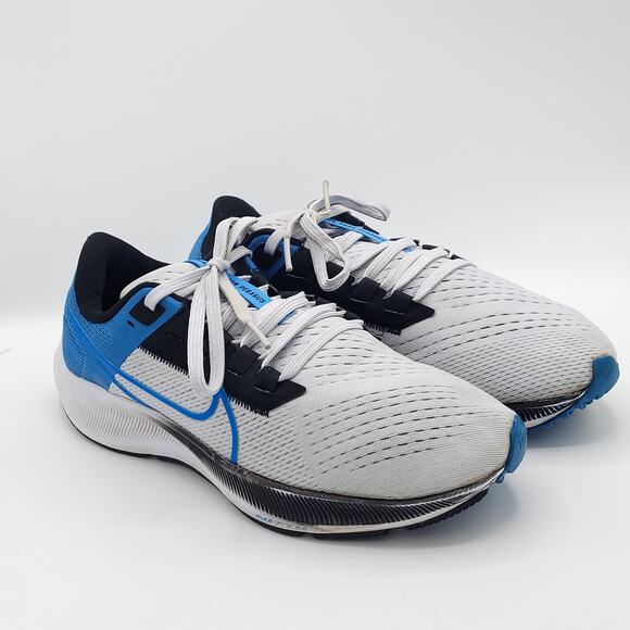 Nike Air Zoom Pegasus 38  Pure Platinum Photo Blue Performance men\'s size 7.5